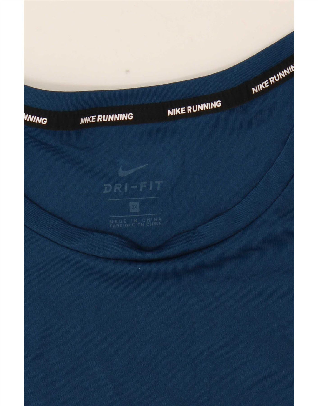 Nike Herren Dri Fit T-Shirt Top 3XL Marineblau