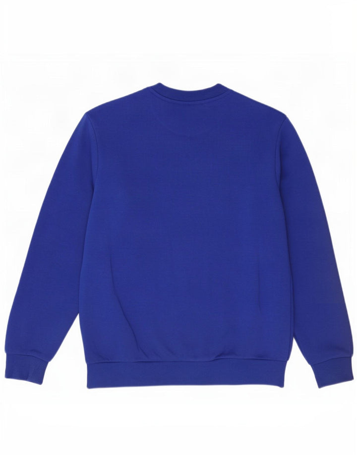 Kappa Herren Grafik-Sweatshirt-Pullover, groß, aus blauer Baumwolle