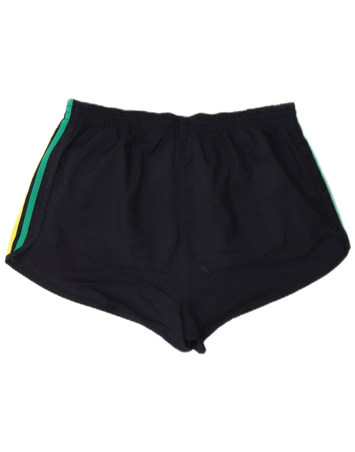 Adidas Herren Sport Shorts XL Marineblau Colourblock Polyester