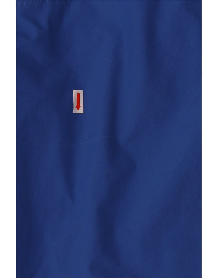 SUPERDRY Herren-Windbreaker-Jacke, UK 40, Größe L, blaues Nylon