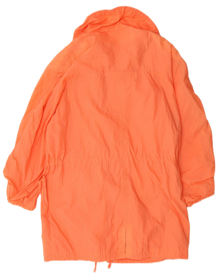 Vintage Damen Regenmantel UK 18 XL Orange