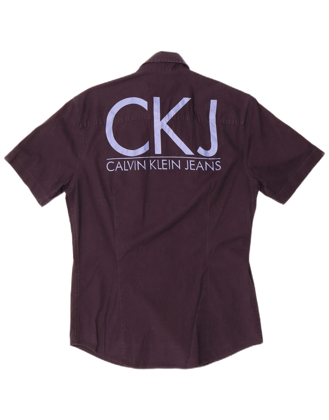Calvin Klein Jeans Herren Graphic Short Sleeve Shirt Large Marineblau