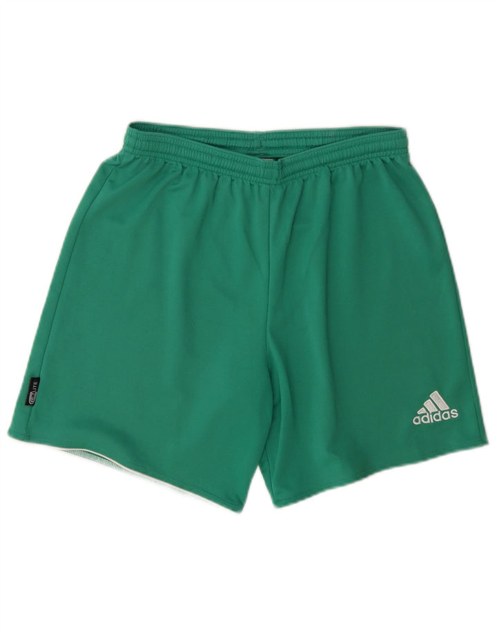 Adidas Herren Climalite Sport Shorts XS Grün Polyester