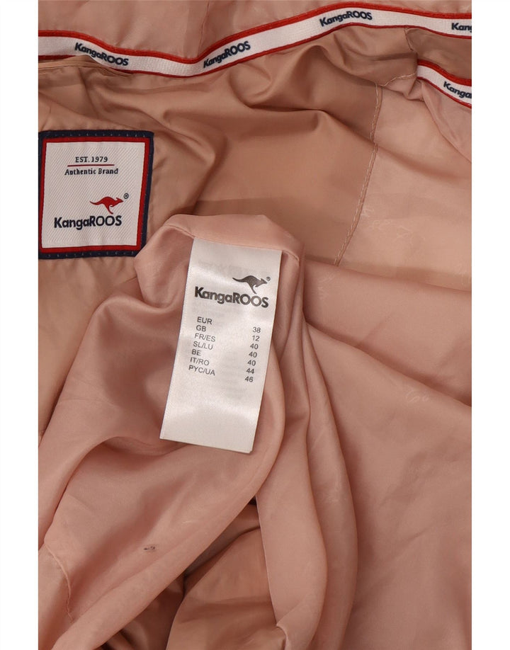 Kangaroos Wattierte Damenjacke mit Kapuze, UK 12, mittelrosa, Polyacryl