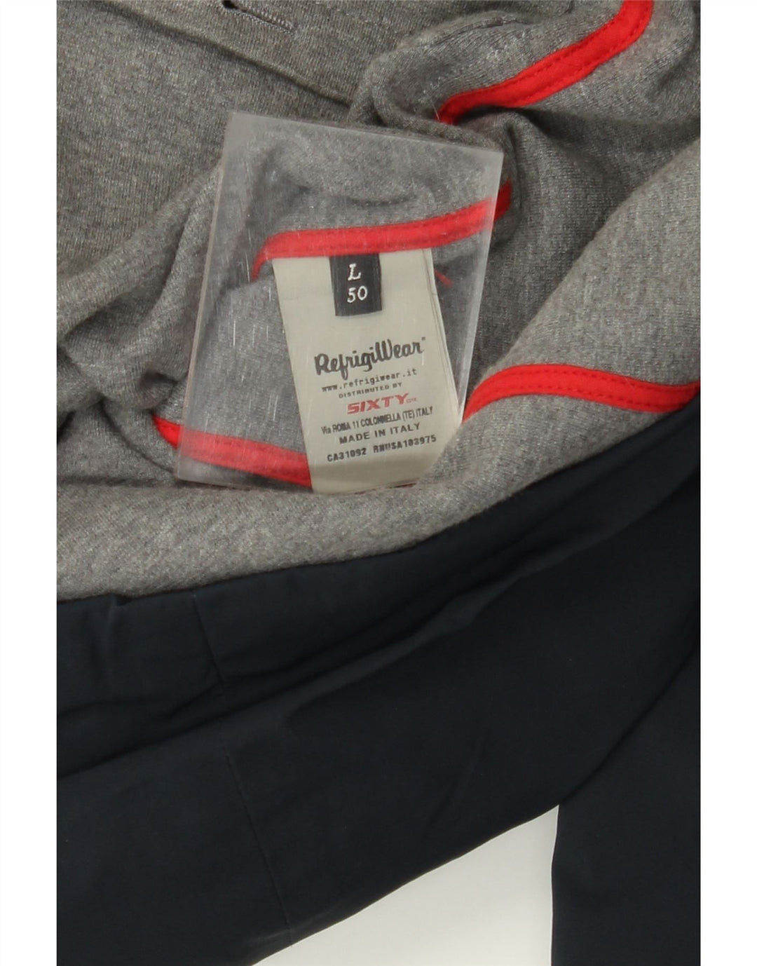 Refrigiwear Herren Utility Jacke IT 50 Large Marineblau Polyamid