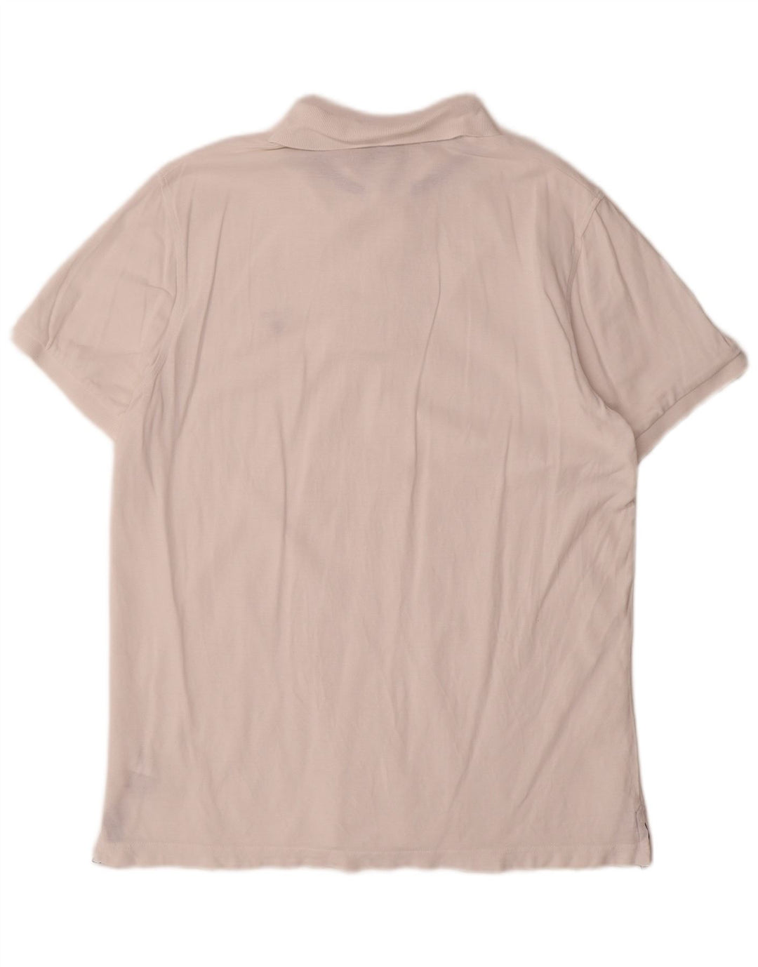 Gant Herren-Poloshirt, groß, aus weißer Baumwolle