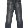 Gas Damen Slim Jeans W30 L31 Blaue Baumwolle