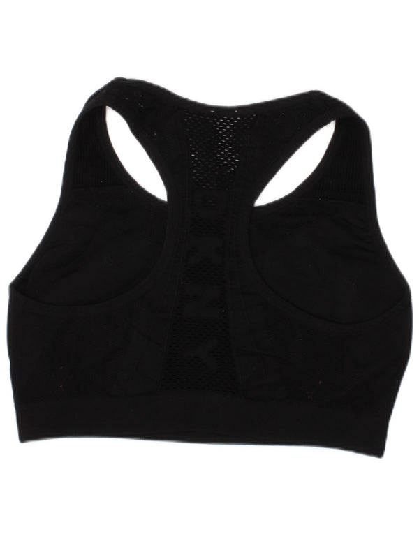 Dkny Damen Grafik-Sport-BH-Oberteil, Größe S, Schwarz, Sport