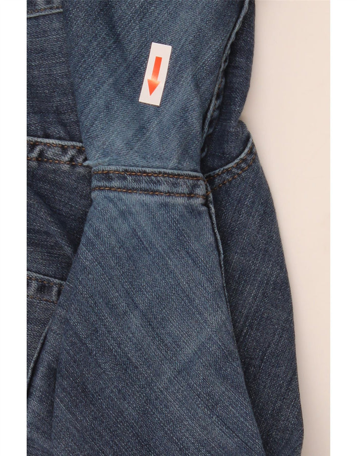 Wrangler Herren Straight Jeans W36 L32 Blaue Baumwolle