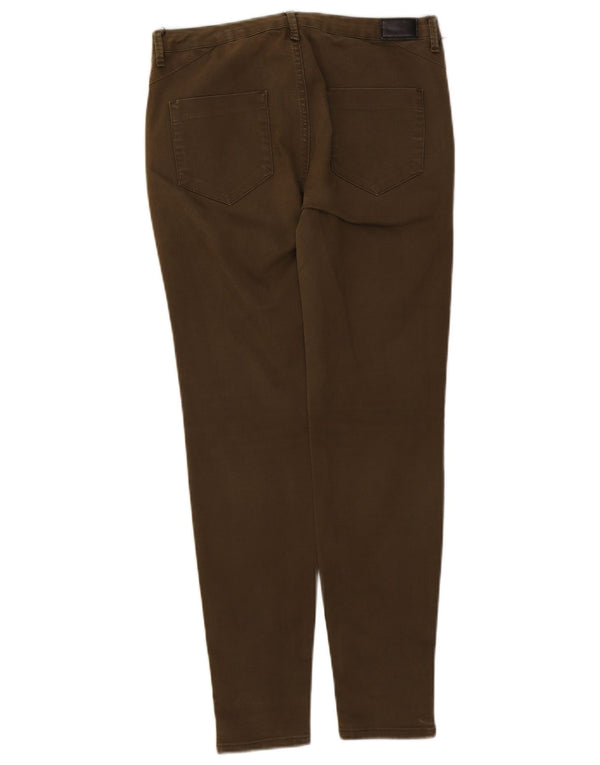 Zara Damen Skinny Jeans EU 40 Medium W30 L28 Khaki