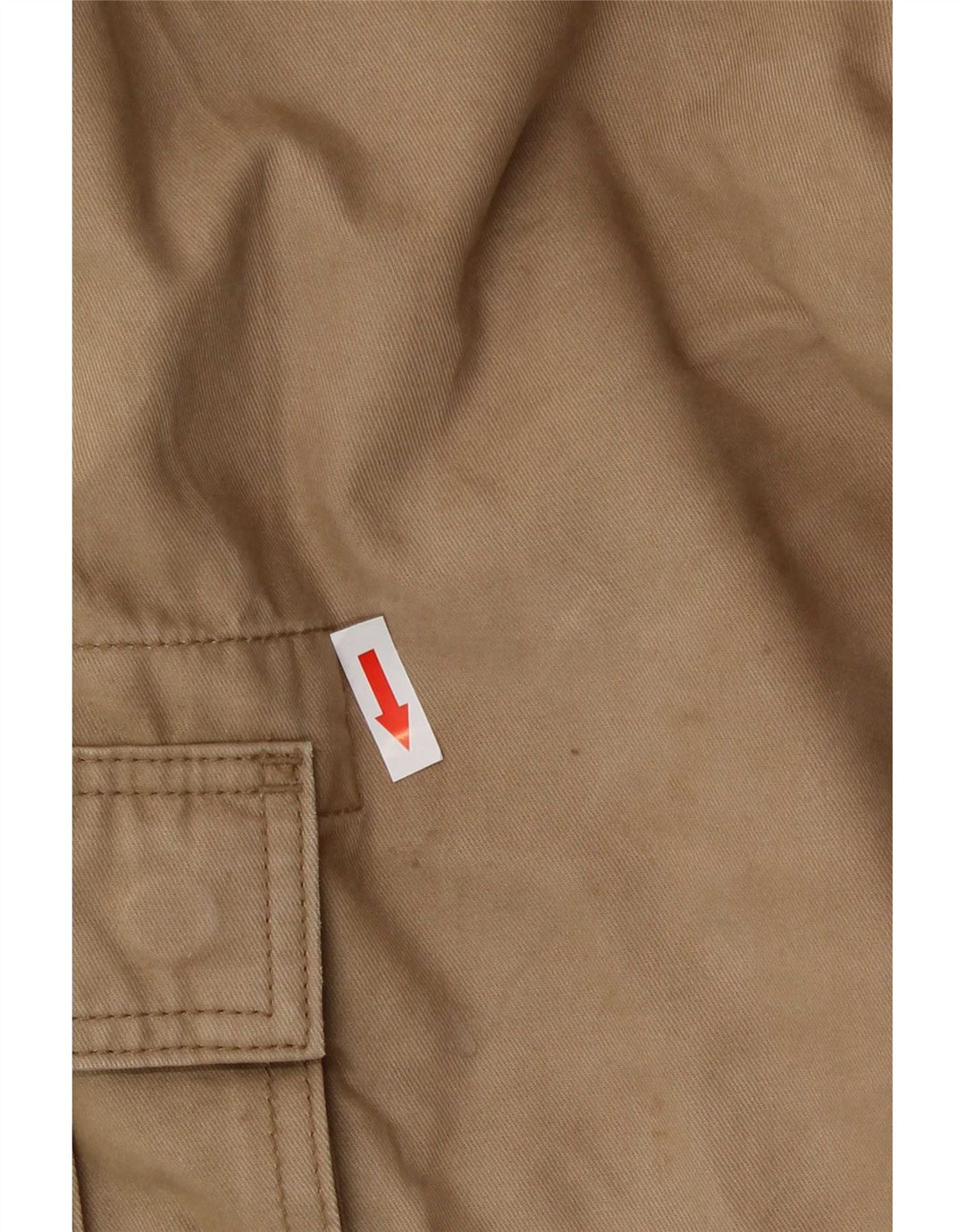 Gerade Herren-Cargohose von Marks & Spencer, W32, L29, Beige, Baumwolle