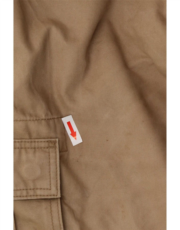 Gerade Herren-Cargohose von Marks & Spencer, W32, L29, Beige, Baumwolle