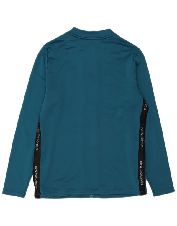 New Balance Herren Athletic Club Bilbao Trainingsanzug-Oberteil, Jacke, Größe L, Blau