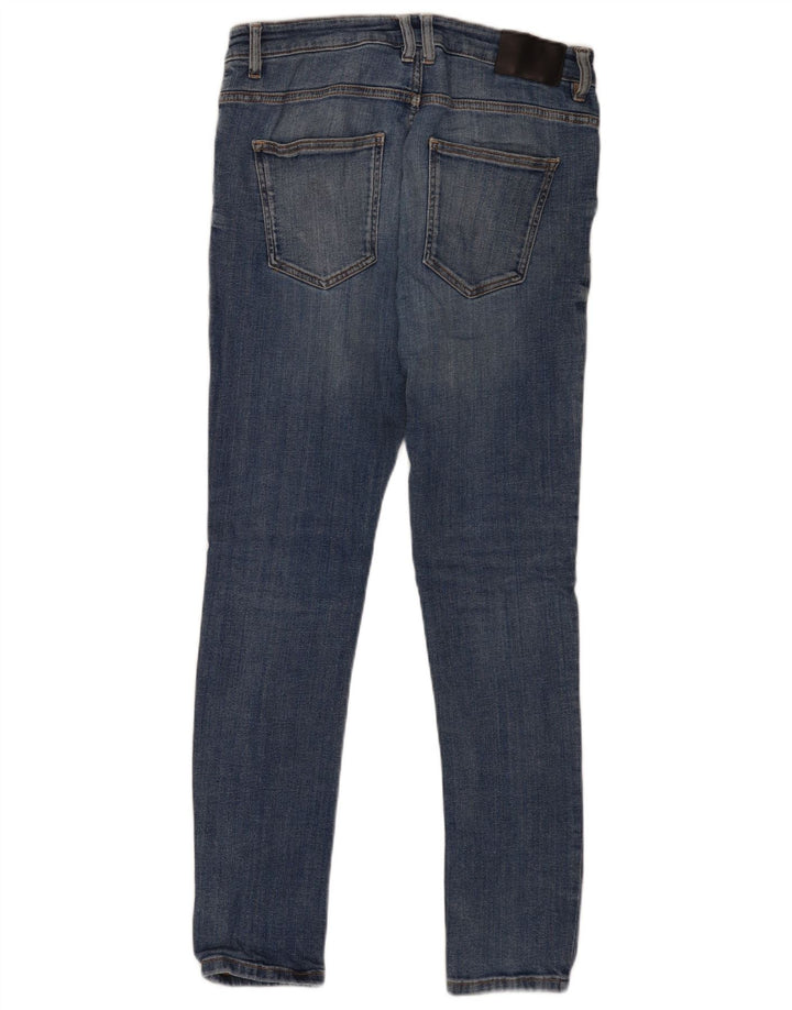 Zara Herren Skinny Jeans EU 40 Medium W31 L30 Blau
