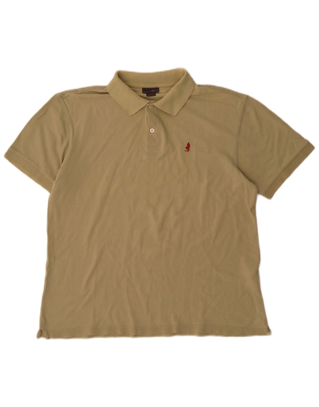 Marlboro Classics Herren-Poloshirt, groß, Khaki, Baumwolle