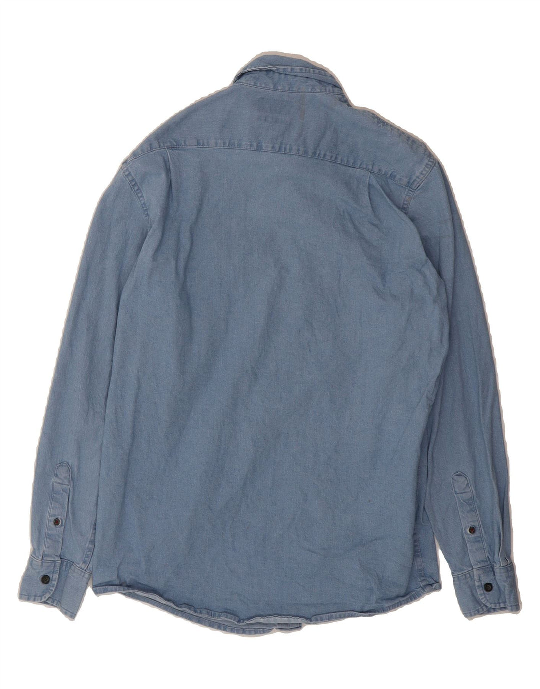 WRANGLER Mens Denim Shirt Small Blue Cotton Vintage Wrangler and Second-Hand Wrangler from Messina Hembry 