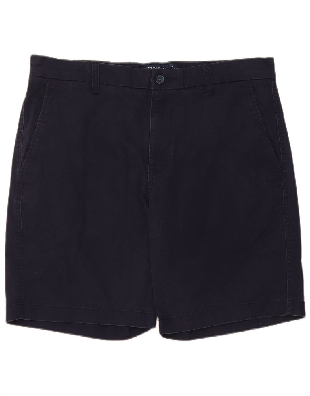 Chaps Herren-Chinoshorts W34, groß, marineblau, Baumwolle