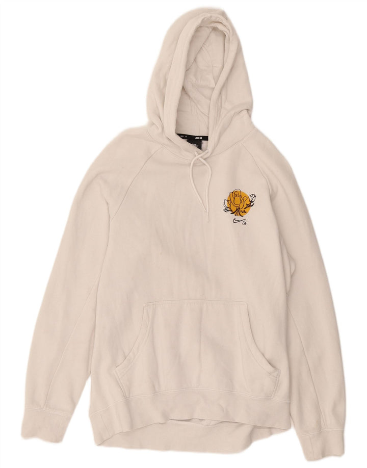 NIKE Herren-Kapuzenpullover mit Grafik, mittelweiße Baumwolle