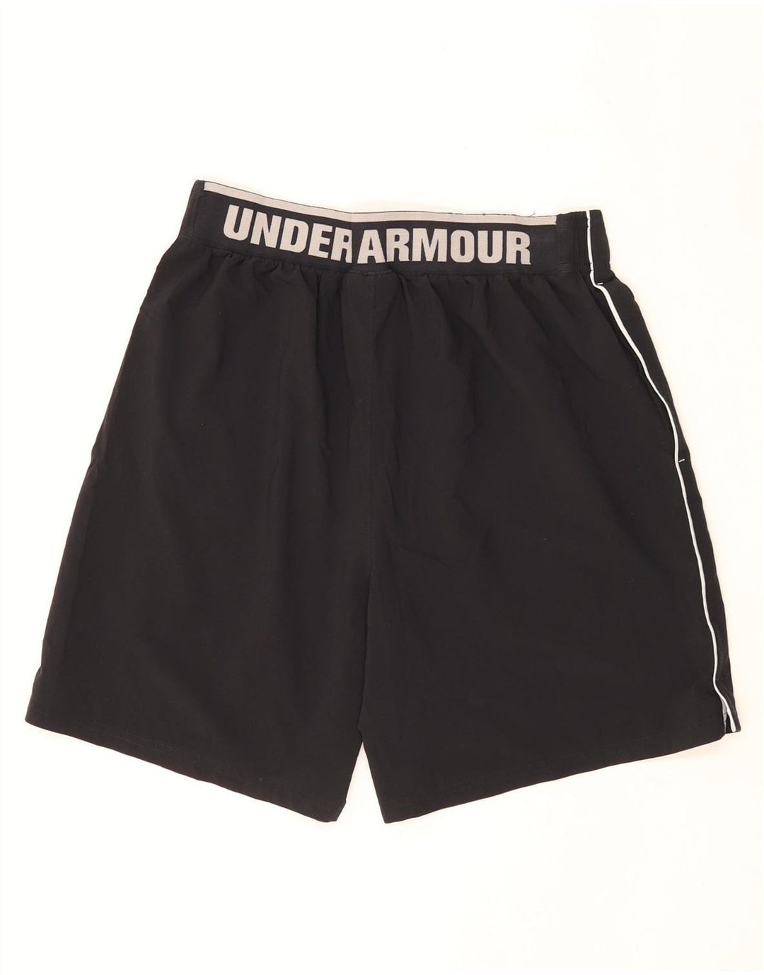 Under Armour Herren-Sportshorts mit Grafik, groß, schwarzes Farbblock-Polyester