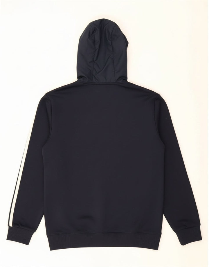 Adidas Herren-Kapuzenpullover mit Reißverschluss, klein, marineblau, Polyester
