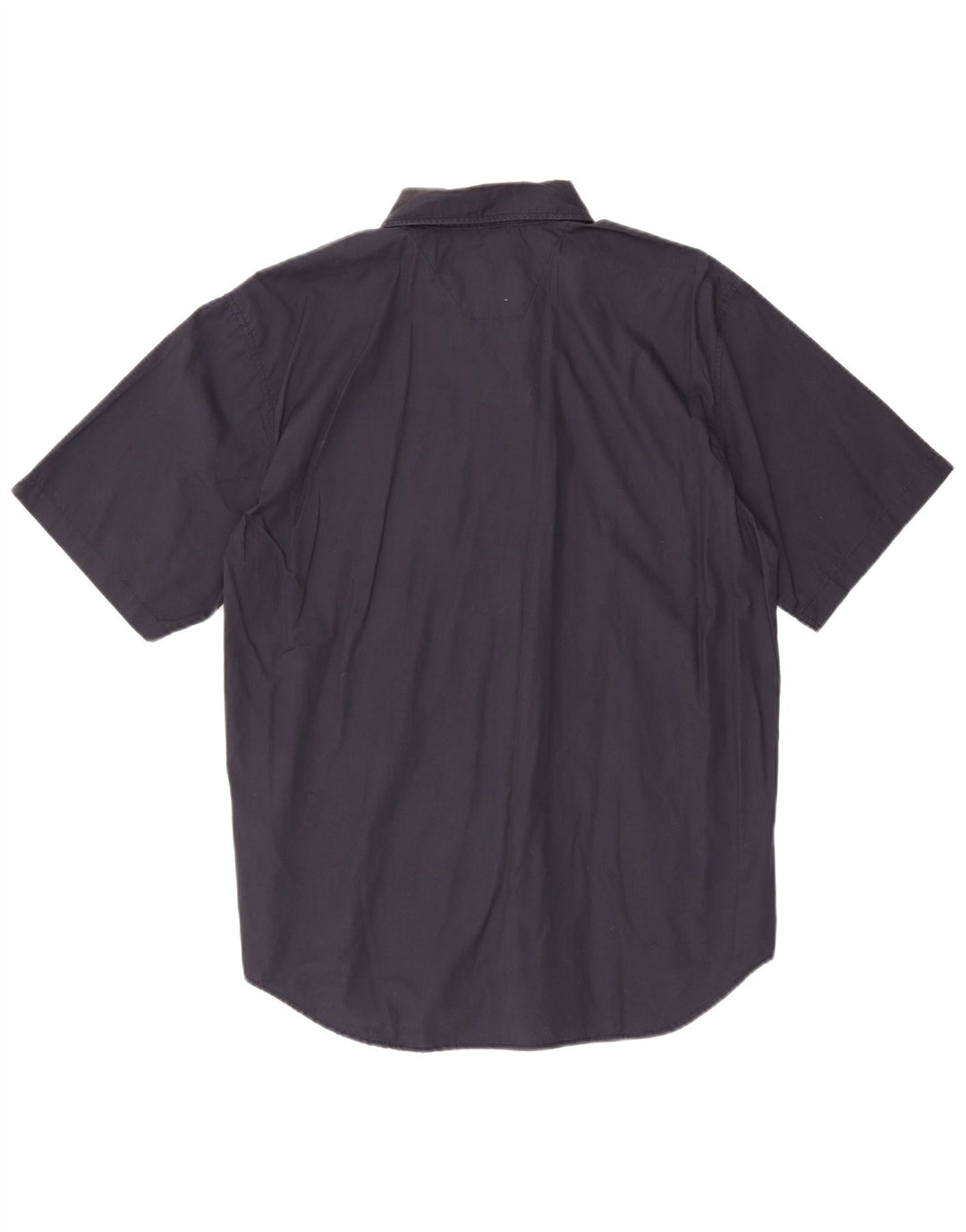 Wrangler Herren Kurzarmhemd 2XL Marineblau Baumwolle