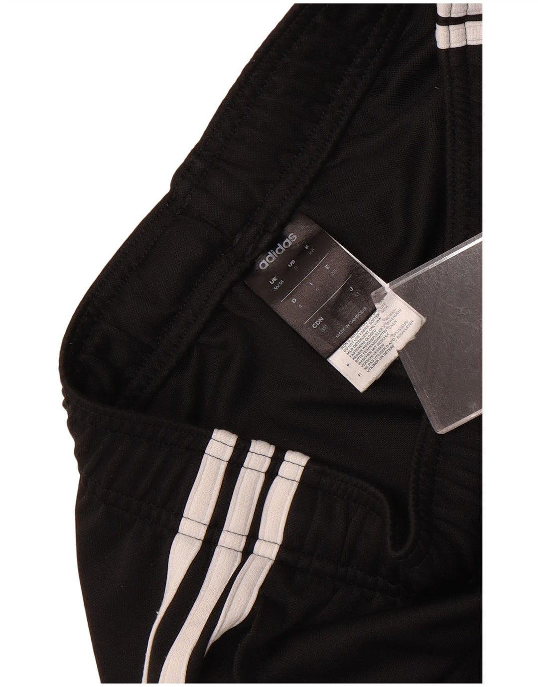 Adidas Trainingshose für Jungen, 13–14 Jahre, schwarzes Polyester