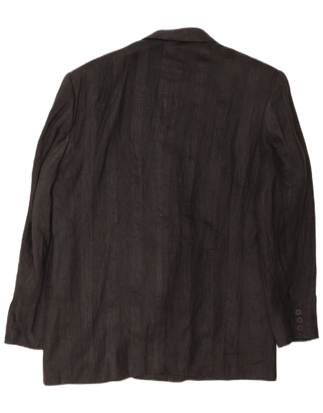 Umberto Ginocchietti Herren Zweireihige Blazerjacke IT 52 XL Schwarz