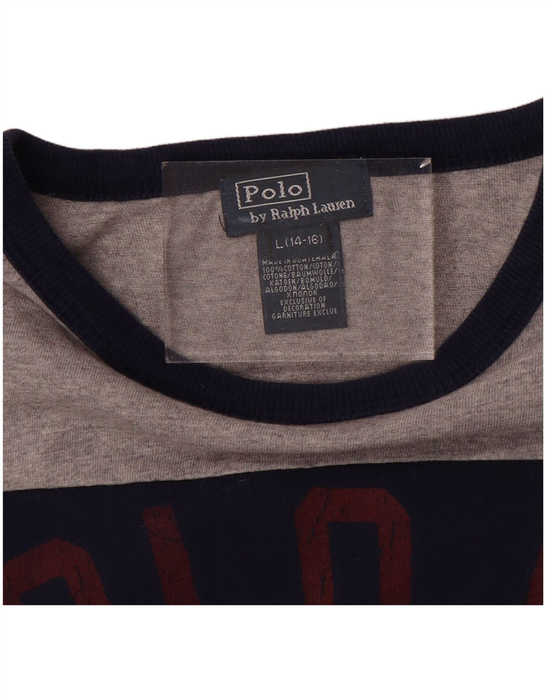 POLO RALPH LAUREN Langarmshirt mit Grafik für Jungen, 11–12 Jahre, Größe L, Blau
