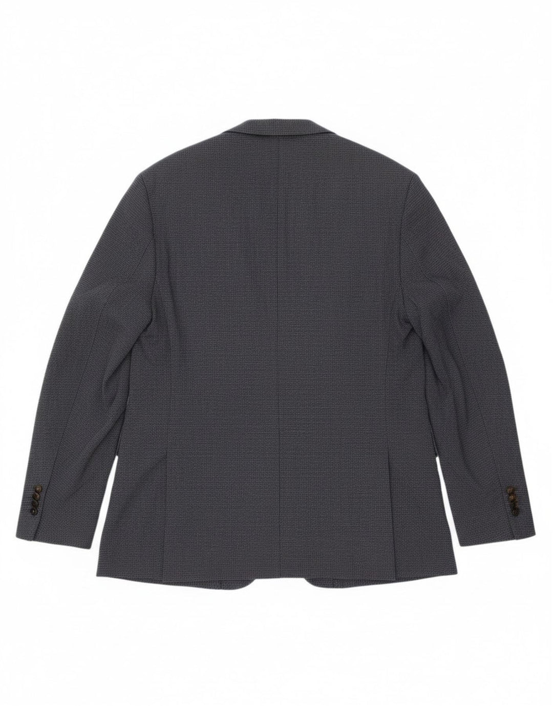 Massimo Dutti Herren-Blazer mit 2 Knöpfen, EU 58, 2XL, marineblaue Baumwolle