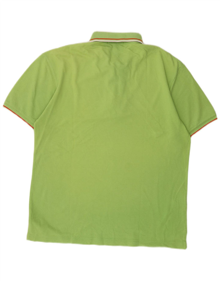 Fred Perry Herren-Poloshirt aus mittelgrüner Baumwolle