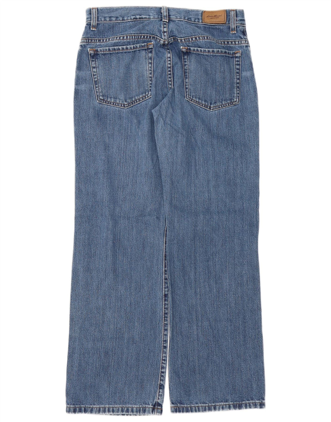 EDDIE BAUER Damen Straight Jeans W28 L29 Blau