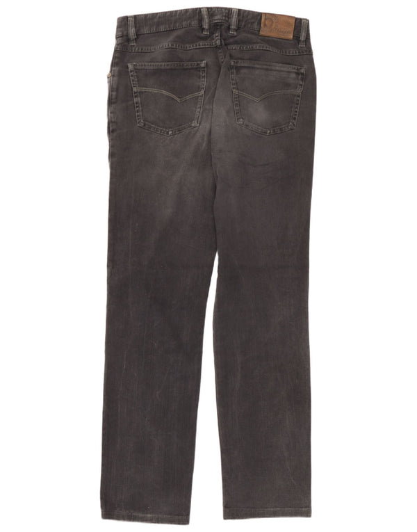 Bugatti Damen Straight Jeans W34 L31 Grau