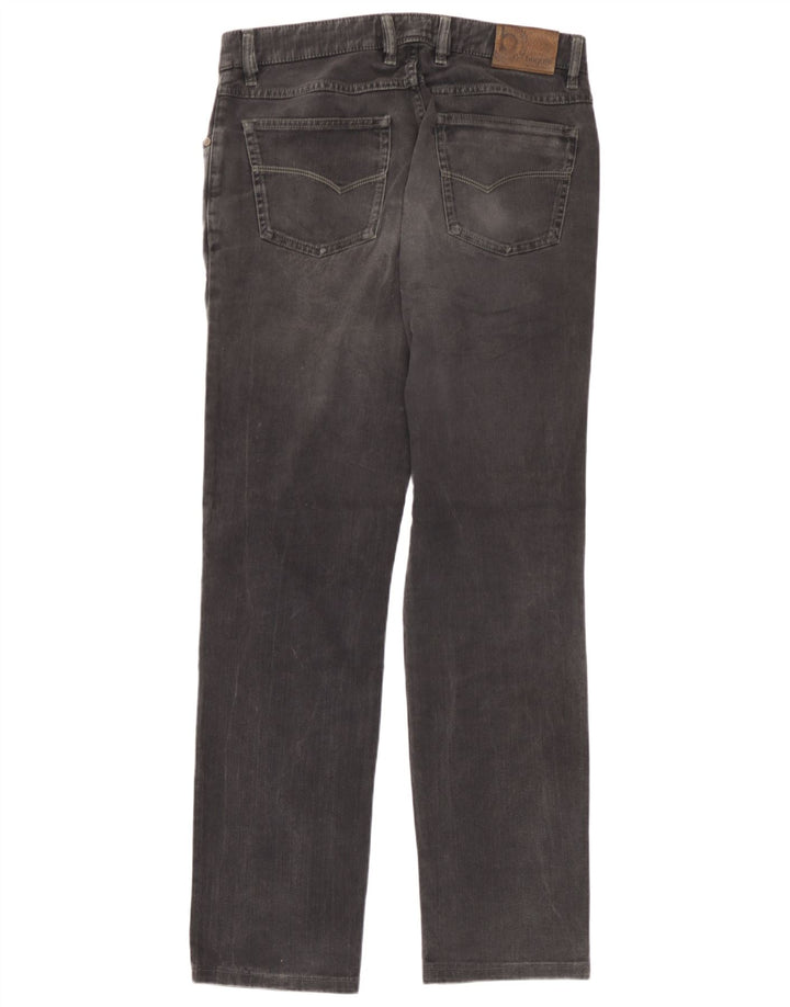 Bugatti Damen Straight Jeans W34 L31 Grau