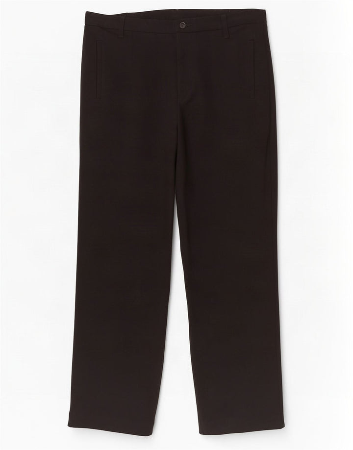 Marks & Spencer Damen gerade Anzughose UK 14 Medium W34 L30 Schwarz
