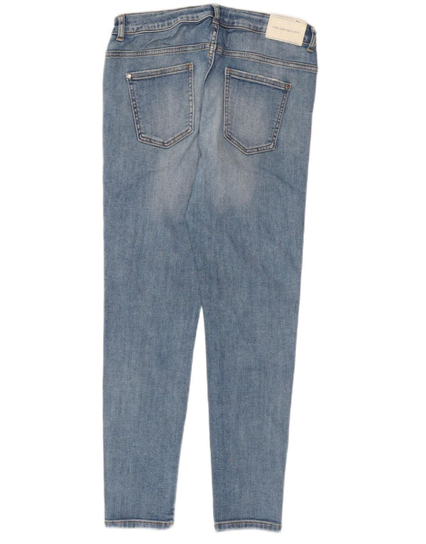 Zara Damen Skinny Jeans EU 40 Medium W30 L27 Blaue Baumwolle