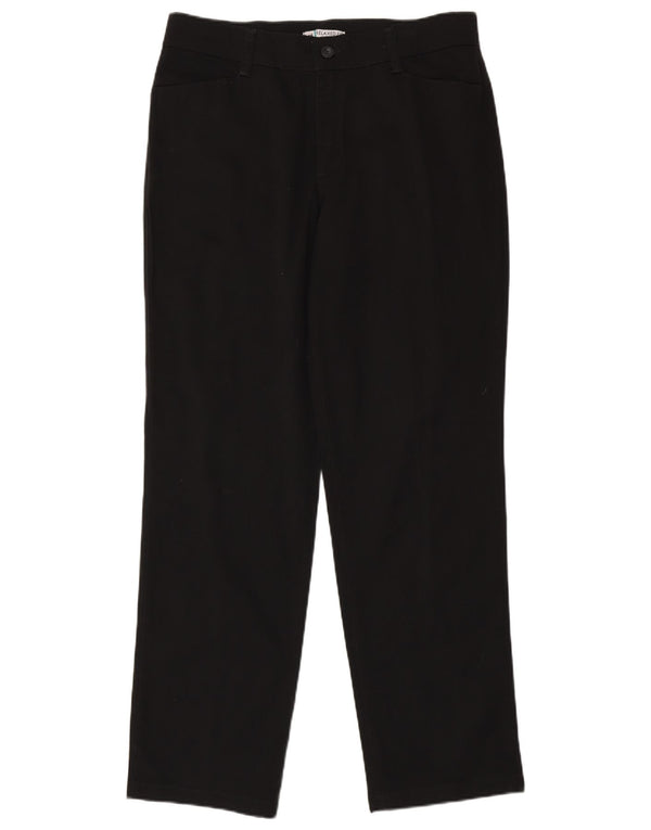 Lee Damen-Freizeithose mit hoher Taille und entspannter Passform, US 14, XL, W34, L32, Schwarz