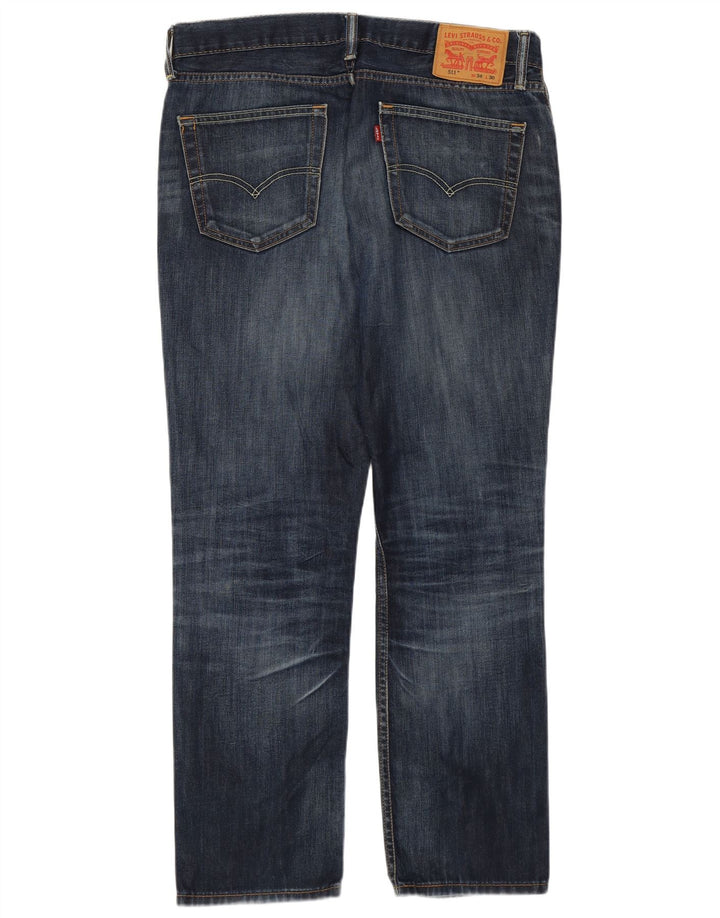 Levi's Herren 511 Slim Jeans W34 L30 Blaue Baumwolle