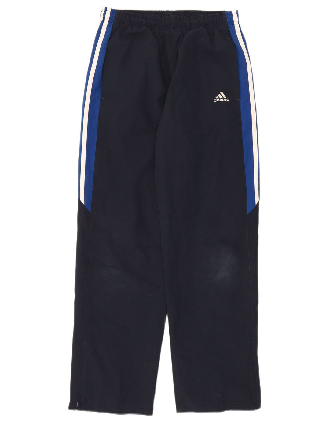 Adidas Trainingshose für Jungen, 11–12 Jahre, marineblaues Farbblock-Polyester