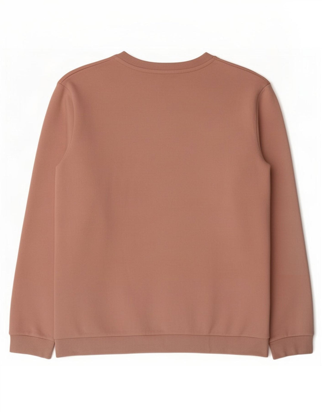 Fila Herren Grafik-Sweatshirt-Pullover aus mittelrosa Baumwolle