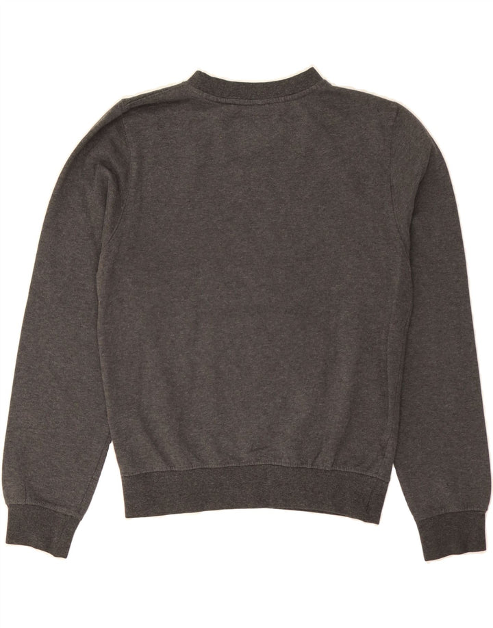 HARD ROCK CAFE Womens Amsterdam Graphic Sweatshirt Jumper UK 10 Small Grey Vintage Hard Rock Cafe and Second-Hand Hard Rock Cafe from Messina Hembry 