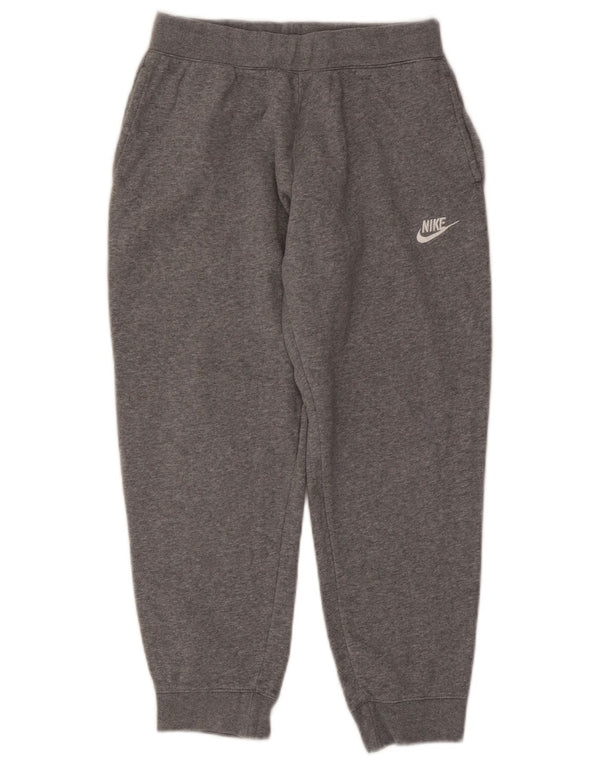 Nike Jungen-Trainingshose, Jogginghose, 12–13 Jahre, Größe L, Grau, Baumwolle