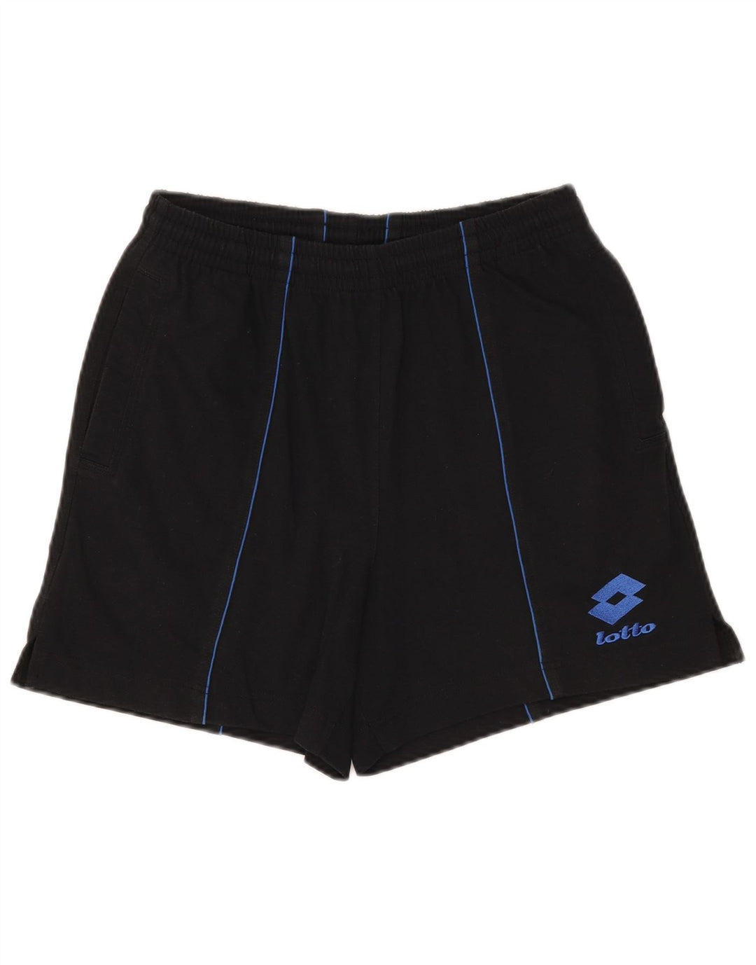 LOTTO Herren-Sportshorts UK 38/40 Mittelschwarzes Polyester