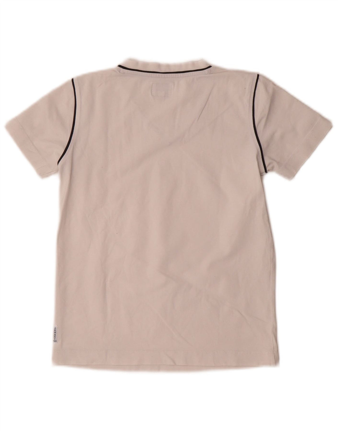 Armani Jungen T-Shirt mit Grafik, 9–10 Jahre, Weiß