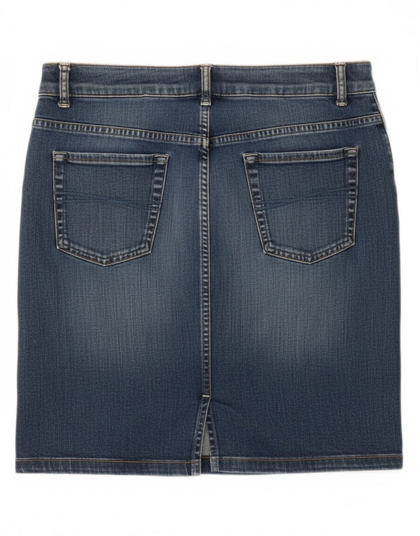 Henry Cottons Damen Jeansrock W28 mittelblaue Baumwolle