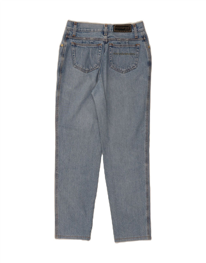 ROCCOBAROCCO Womens Tapered Jeans W30 L30 Blue Cotton Vintage Roccobarocco and Second-Hand Roccobarocco from Messina Hembry 