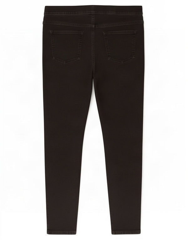 Marks & Spencer Damen Jegging-Jeans UK 16 Large W34 L26 Schwarze Baumwolle