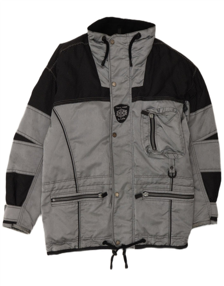Tokka Tribe Herren Skijacke UK 42 XL Grau Colourblock Polyamid