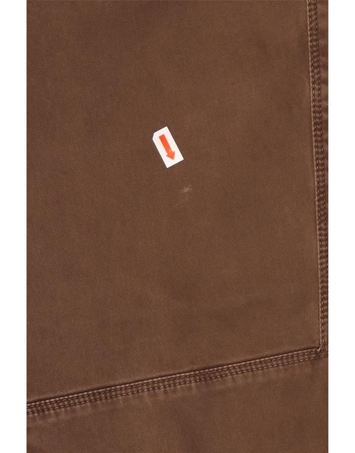 TRUSSARDI Gerade Freizeithose für Herren IT 58 3XL W40 L36 Braune Baumwolle