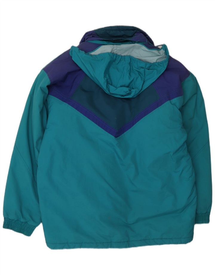 Brugi Herren-Skijacke mit Kapuze, UK 40, Größe L, Blau, Farbblock