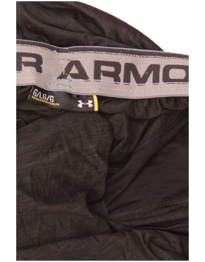 Under Armour Herren-Sportshorts, groß, schwarz gefleckt